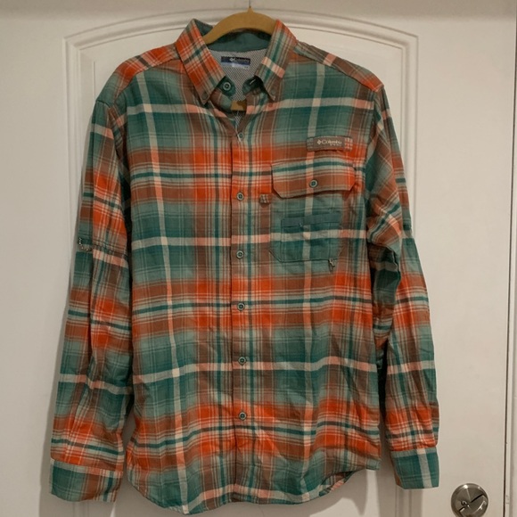 NWT! Columbia Sharptail Flannel Long Sleeve Shirt - Picture 5 of 8